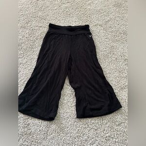 American Eagle Kids Size 4 Wide Leg Black Pants